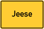 Place name sign Jeese