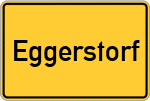 Place name sign Eggerstorf