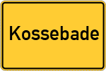 Place name sign Kossebade