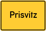 Place name sign Prisvitz