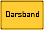 Place name sign Darsband