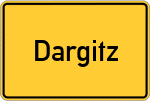 Place name sign Dargitz