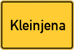 Place name sign Kleinjena