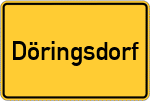 Place name sign Döringsdorf