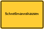 Place name sign Schnellmannshausen
