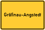 Place name sign Gräfinau-Angstedt