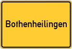 Place name sign Bothenheilingen