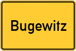 Place name sign Bugewitz