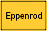 Place name sign Eppenrod