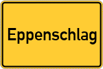 Place name sign Eppenschlag