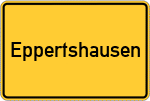 Place name sign Eppertshausen
