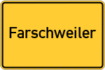 Place name sign Farschweiler