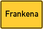 Place name sign Frankena