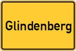 Place name sign Glindenberg