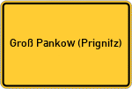 Place name sign Groß Pankow (Prignitz)