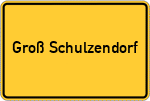 Place name sign Groß Schulzendorf