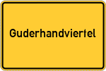 Place name sign Guderhandviertel