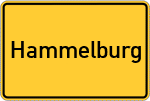 Place name sign Hammelburg