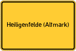 Place name sign Heiligenfelde (Altmark)