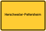 Place name sign Herschweiler-Pettersheim
