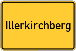 Place name sign Illerkirchberg
