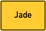 Place name sign Jade