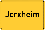 Place name sign Jerxheim