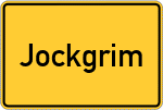Place name sign Jockgrim