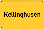 Place name sign Kellinghusen