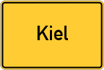 Place name sign Kiel