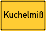 Place name sign Kuchelmiß