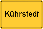 Place name sign Kührstedt