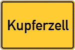 Place name sign Kupferzell