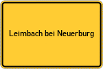Place name sign Leimbach bei Neuerburg