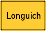 Place name sign Longuich