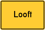 Place name sign Looft