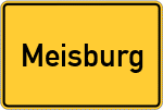 Place name sign Meisburg