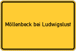 Place name sign Möllenbeck bei Ludwigslust