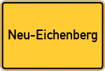 Place name sign Neu-Eichenberg