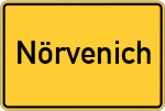 Place name sign Nörvenich