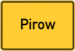 Place name sign Pirow