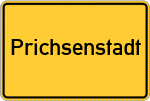 Place name sign Prichsenstadt