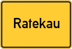 Place name sign Ratekau