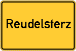 Place name sign Reudelsterz