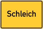 Place name sign Schleich
