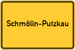 Place name sign Schmölln-Putzkau