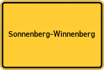 Place name sign Sonnenberg-Winnenberg