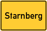 Place name sign Starnberg