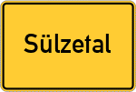 Place name sign Sülzetal