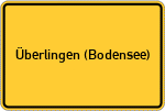Place name sign Überlingen (Bodensee)